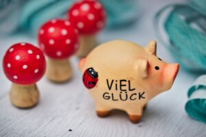 Das Glücksschwein-Hat in Deutschland noch nicht seine Bedeutung verloren.
